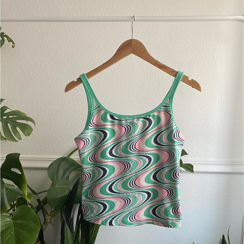 Vintage y2k Adidas Printed Tank Top